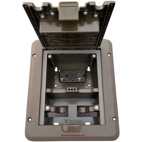 deck electrical outlet box|taymac deck outlet box.